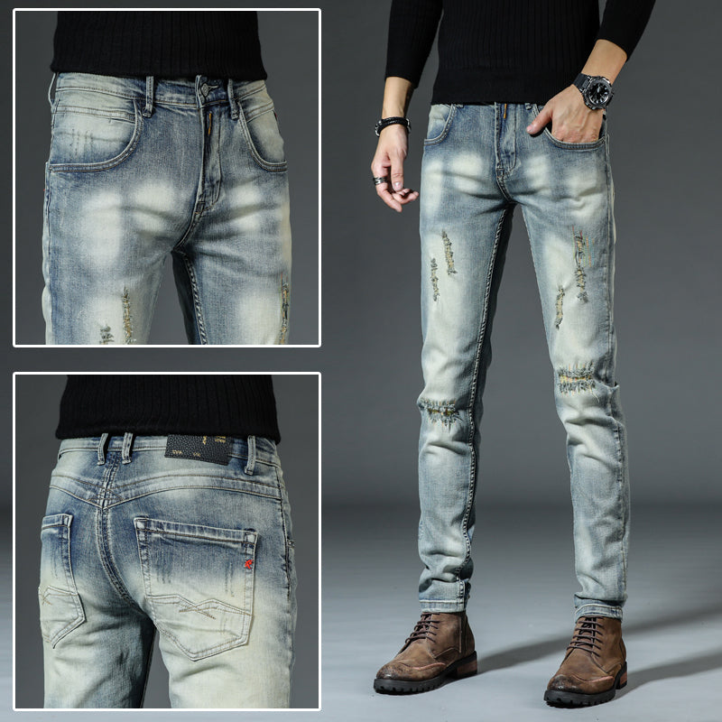 Retro Slim Straight Jeans