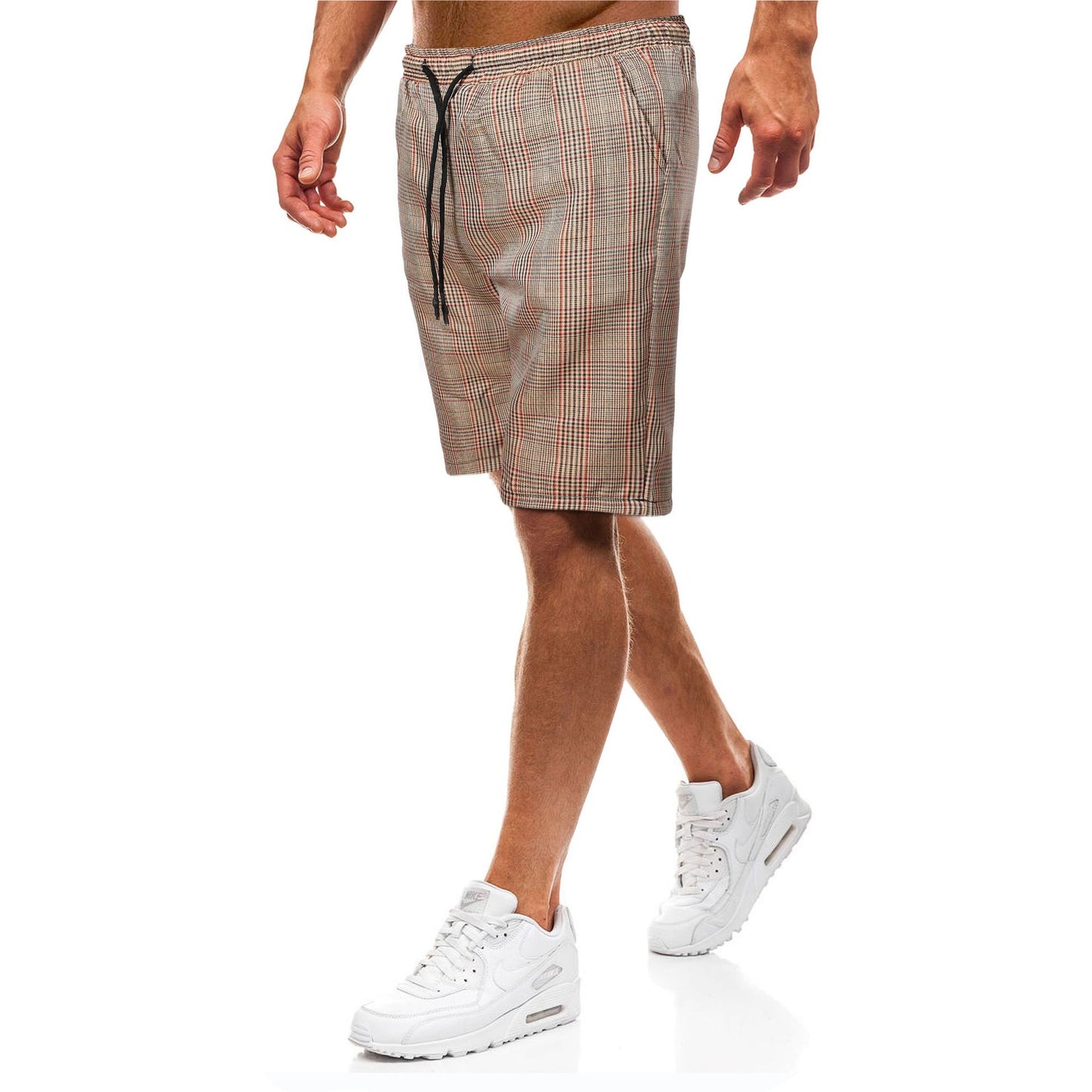 Plaid casual shorts