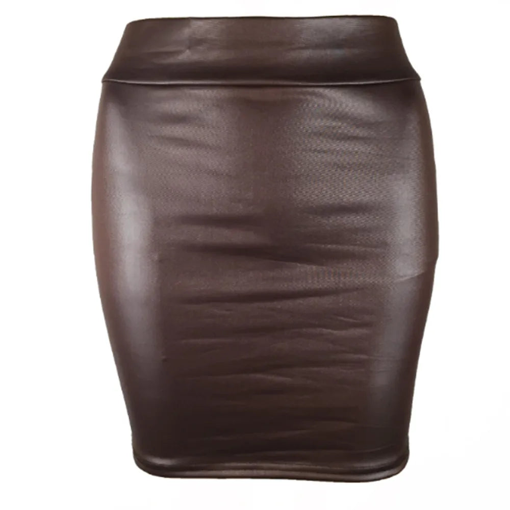 Chic Office Temptation: YF020 Stretch Thin Short Skirt