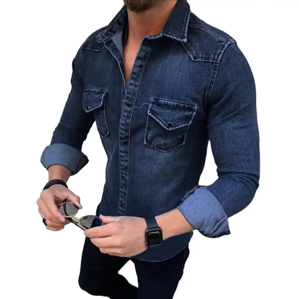 FlexDenim Casual Shirt