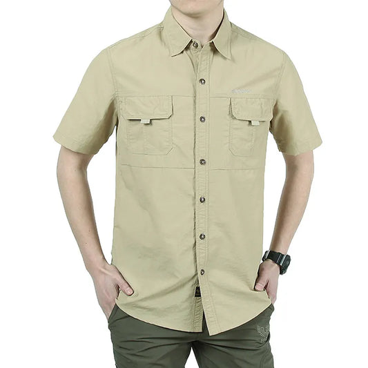 Quick-Dry Casual Tactical Shirt