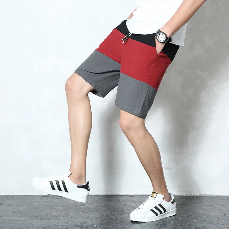 FlexStripe Casual Shorts