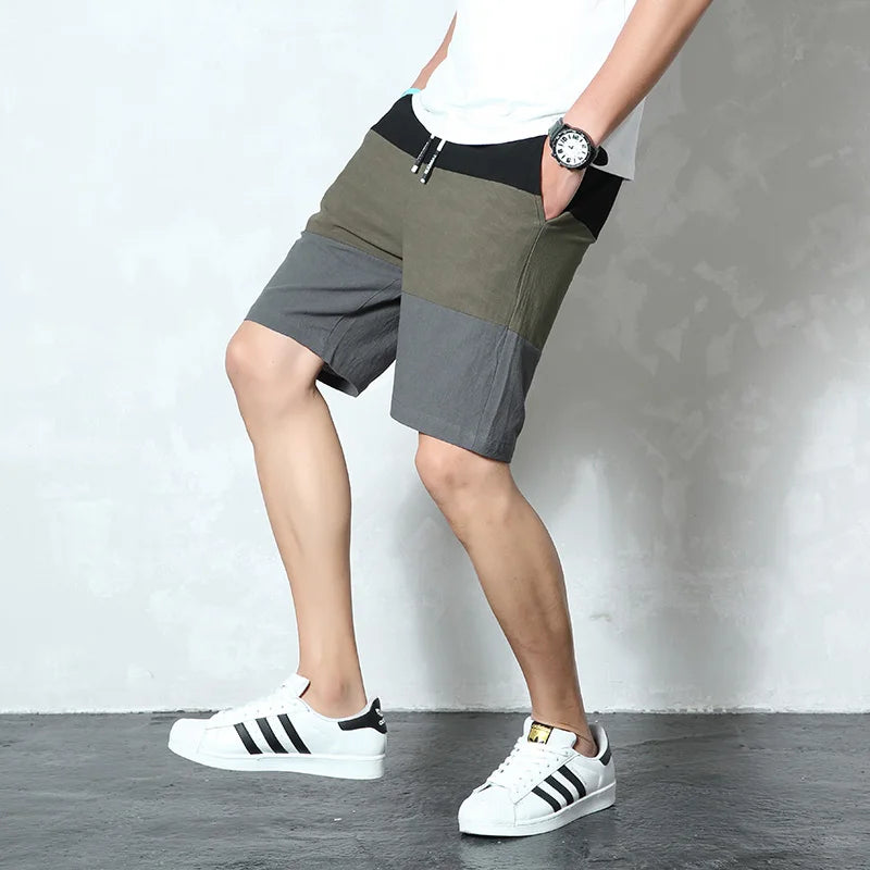 FlexStripe Casual Shorts