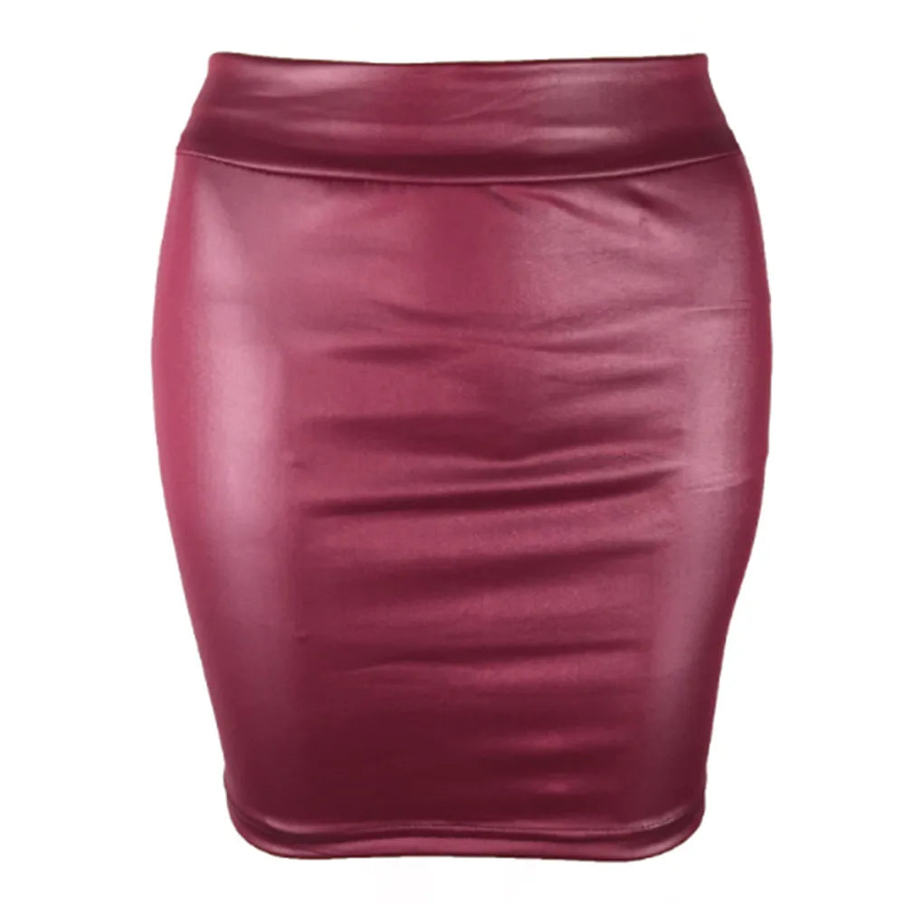 Chic Office Temptation: YF020 Stretch Thin Short Skirt