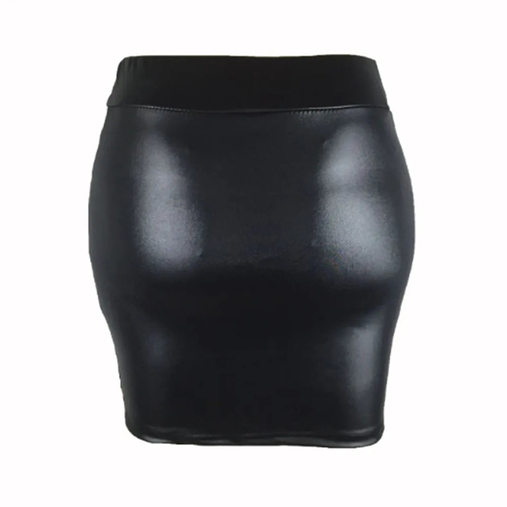 Chic Office Temptation: YF020 Stretch Thin Short Skirt