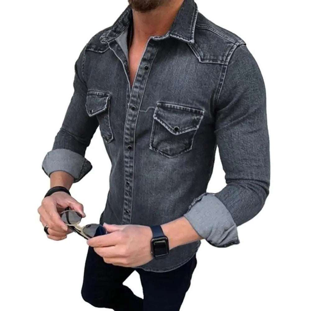 FlexDenim Casual Shirt