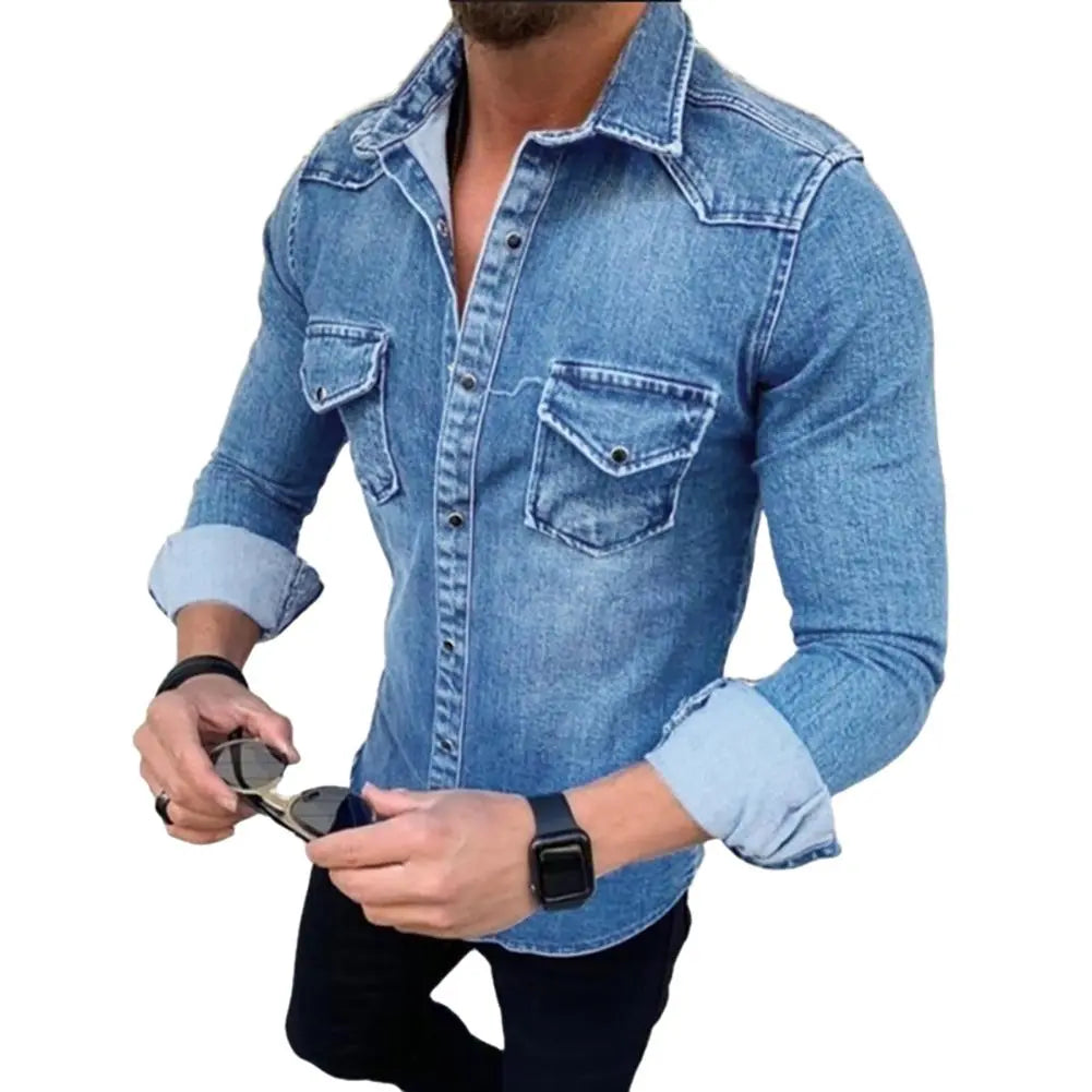 FlexDenim Casual Shirt