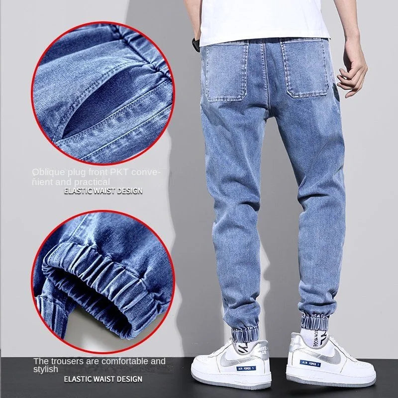 UrbanDraw Denim Cargo Pants