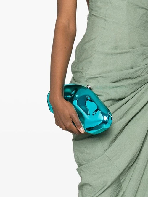 Shell Shape Acrylic Party Clutch 2024"