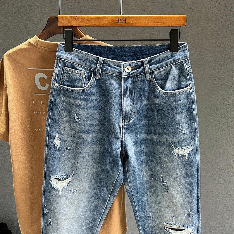 RetroStride Slim Denim