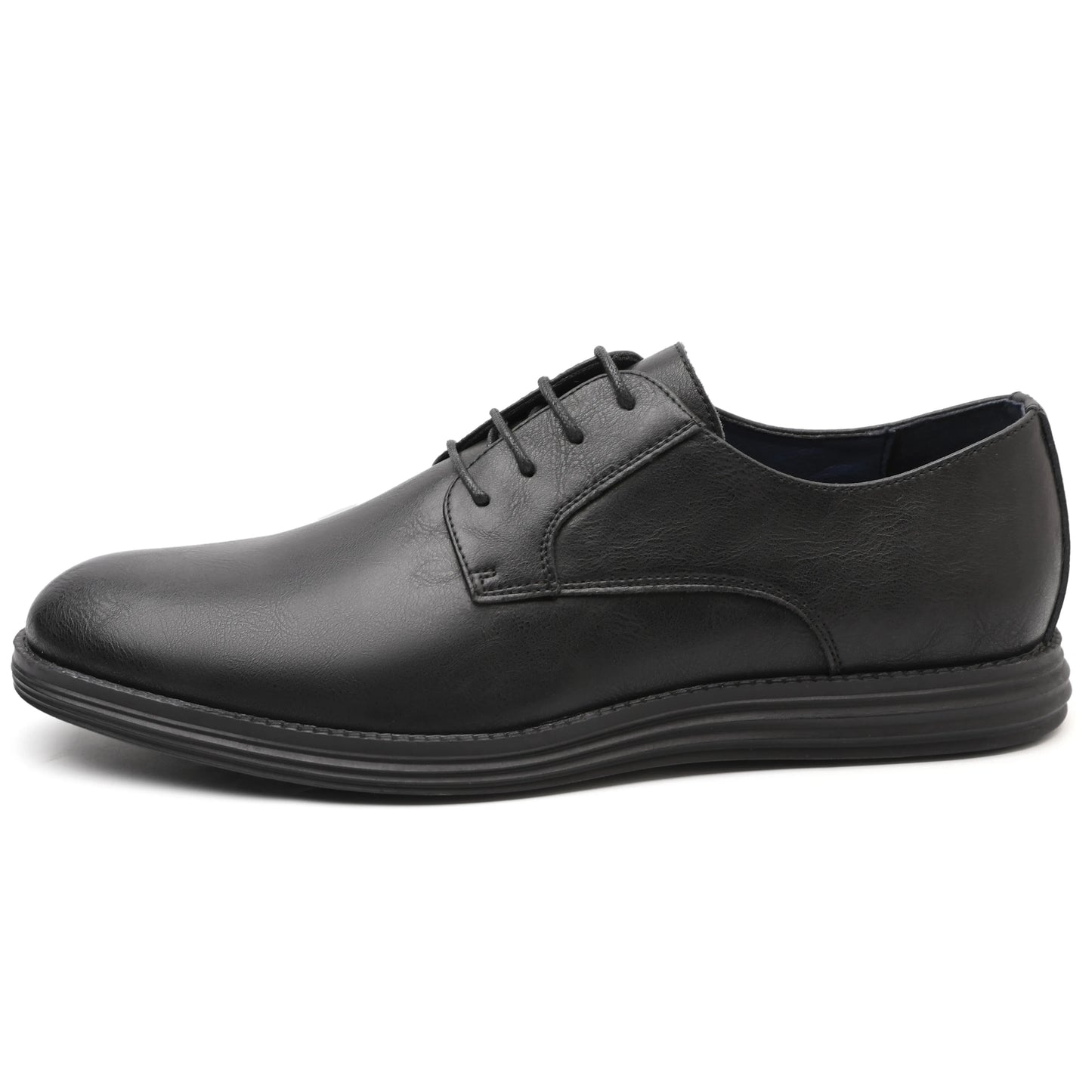 Executive Elegance Leather Lace-up Shoes