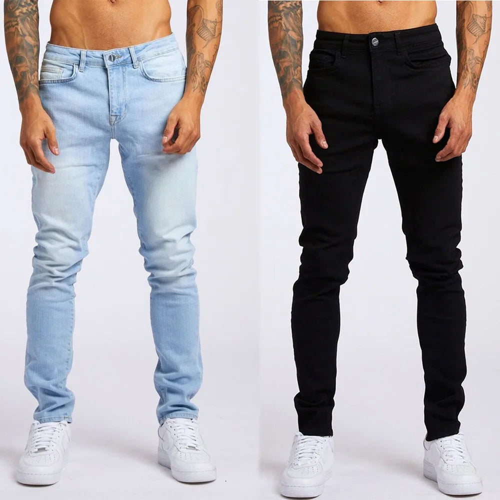 RetroFlex Ripped Denim