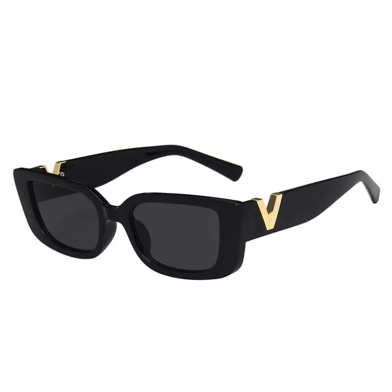 Retro Chic Square Sunglasses