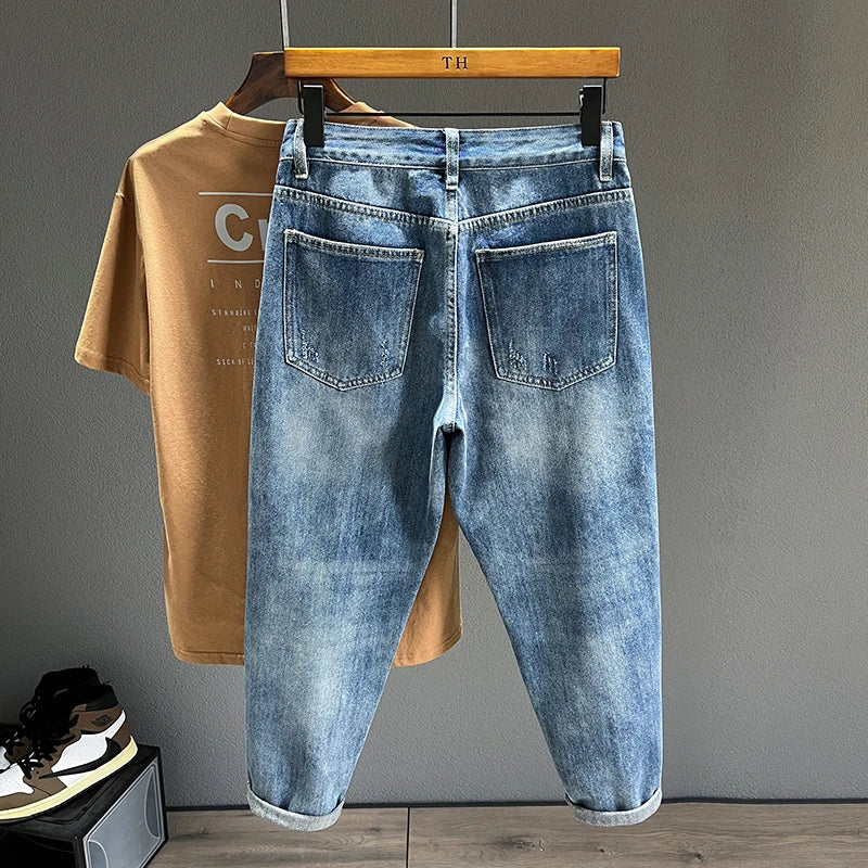 RetroStride Slim Denim