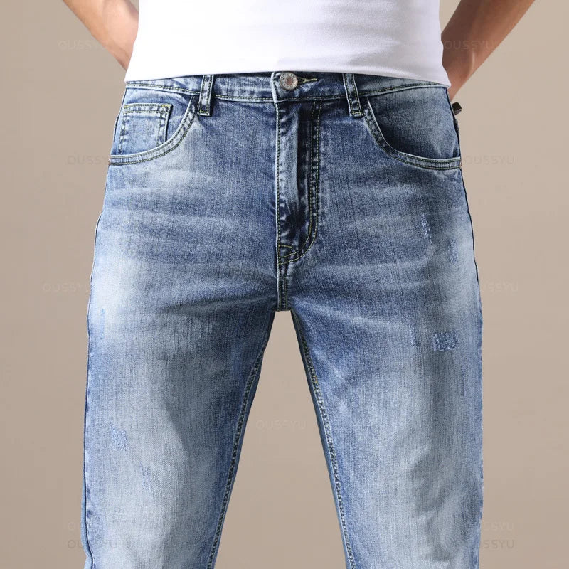 RetroFlex Light Blue Jeans