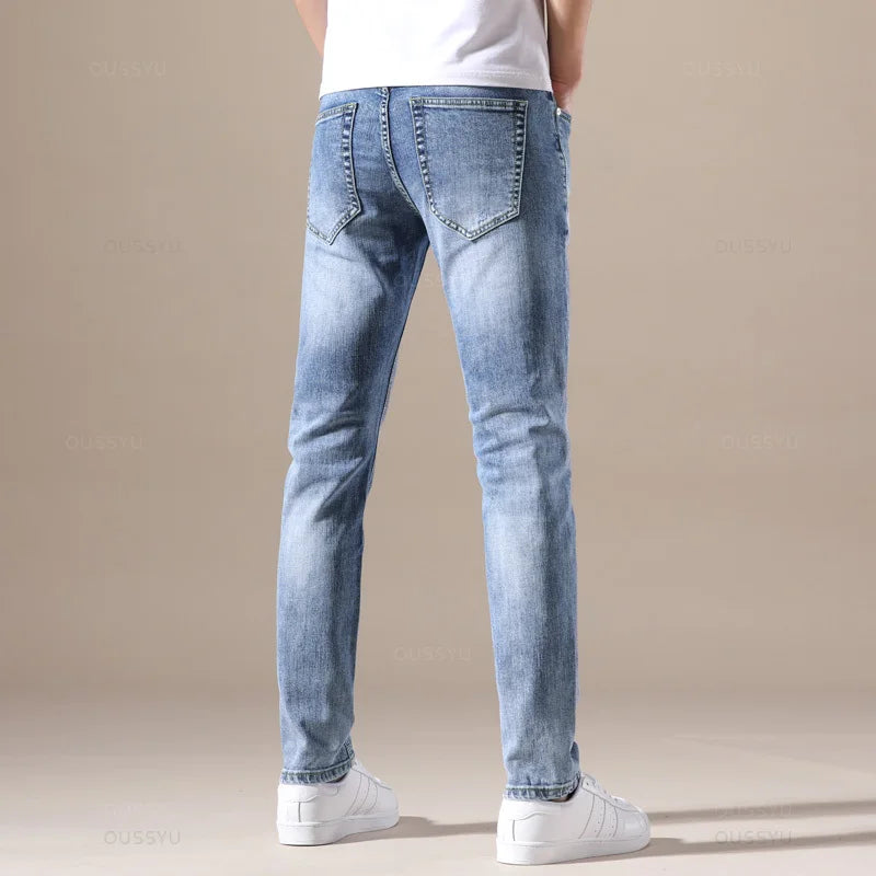 RetroFlex Light Blue Jeans