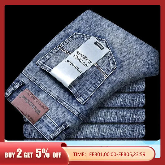 Business Men's Smart Casual Jeans