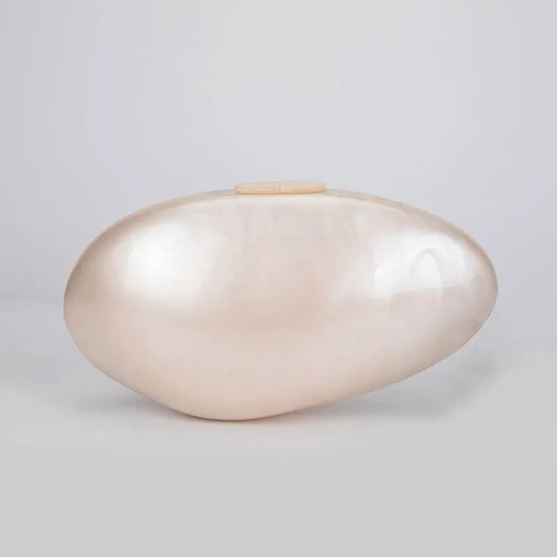 Pearl Acrylic Designer Clutch 2024