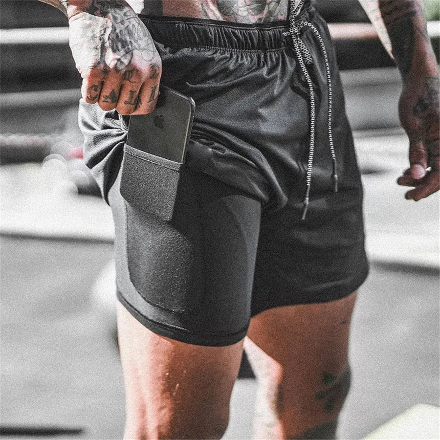 FlexFit 2-in-1 Running Shorts