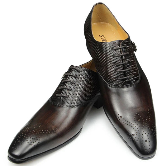 Heritage Print Brogue Shoes